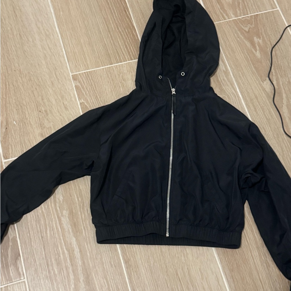 Forever 21 Black Mesh Jacket